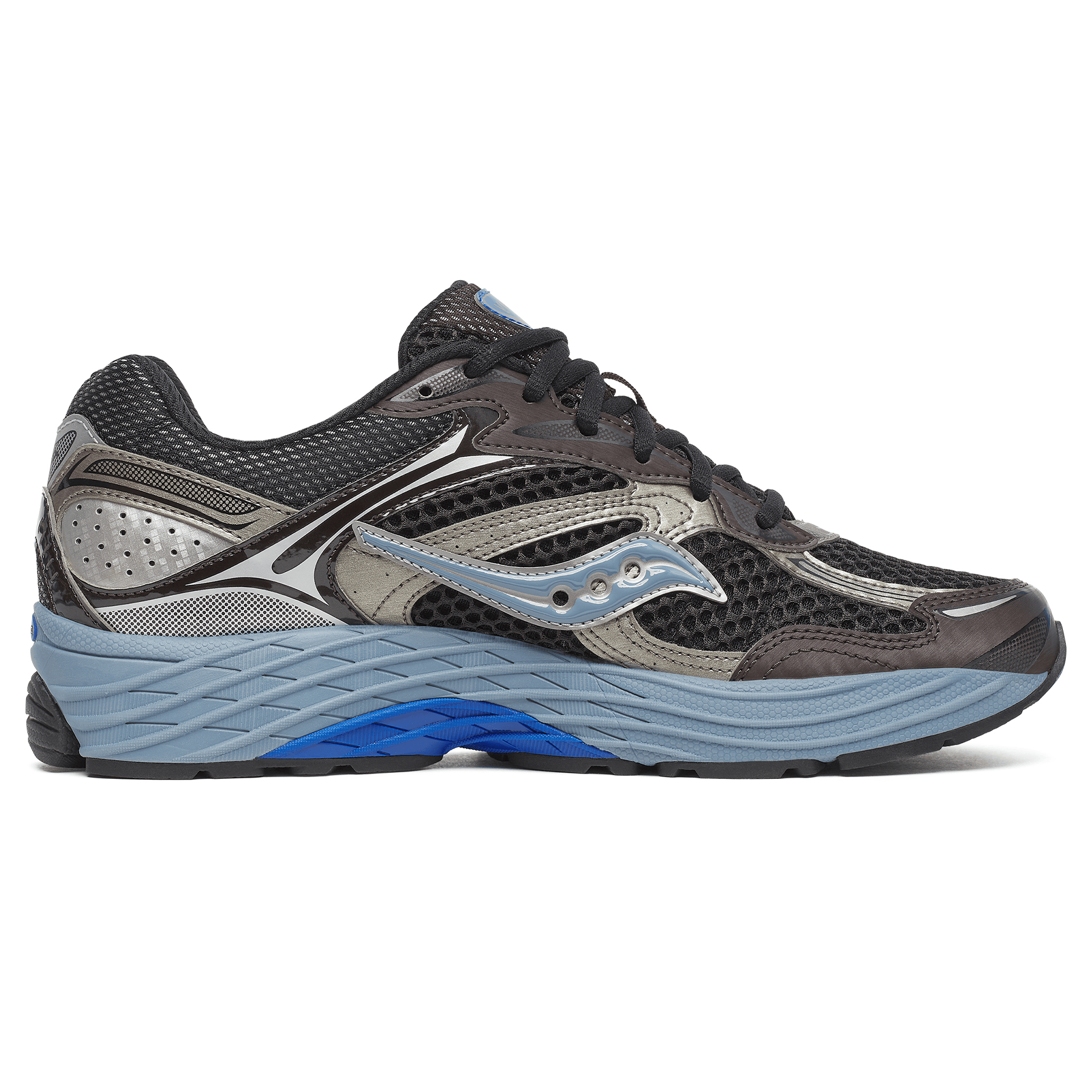 Saucony Progrid Omni 9 Disrupt 'Black Torte' — UK 1 — Side View