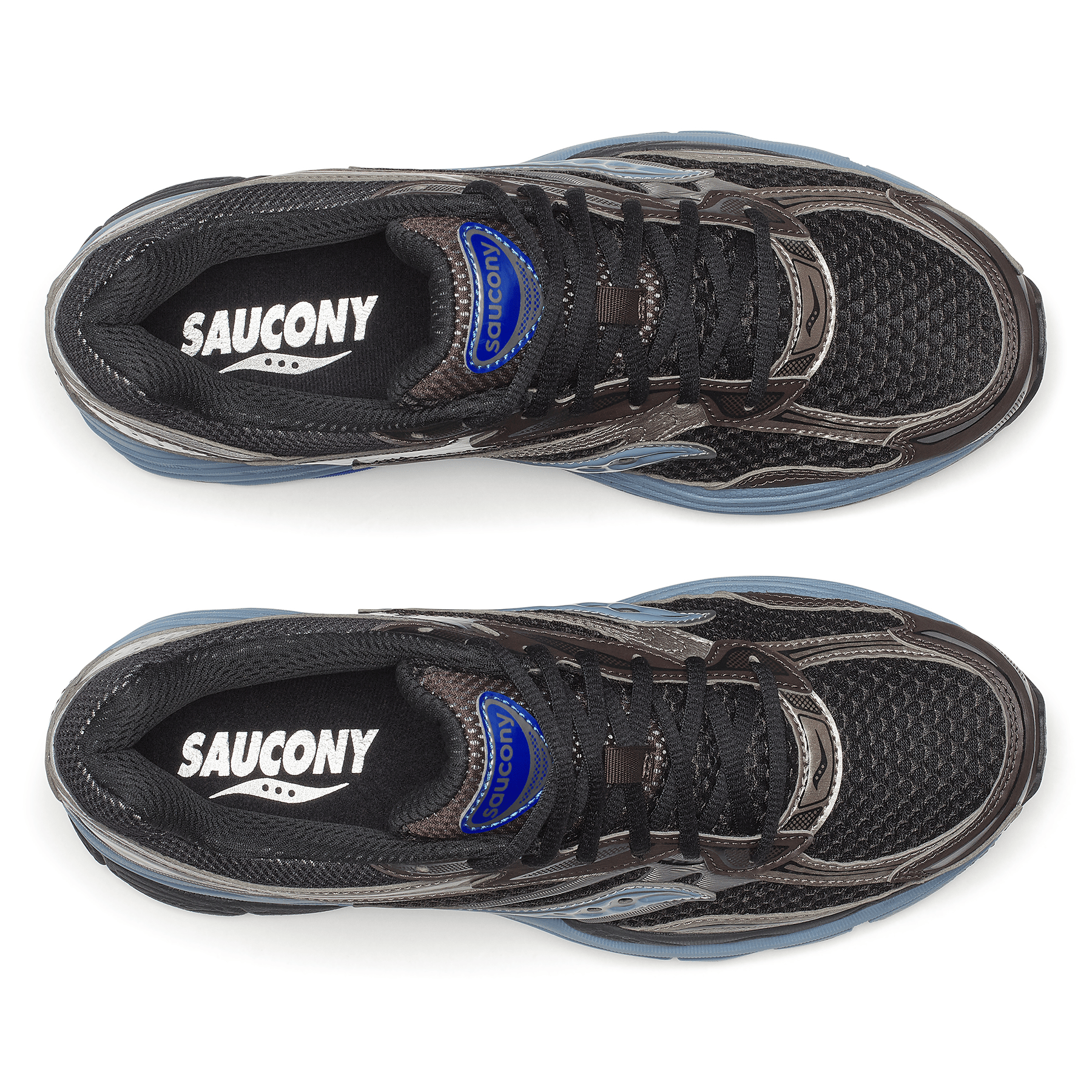 Saucony Progrid Omni 9 Disrupt 'Black Torte' — UK 1 — Detail View