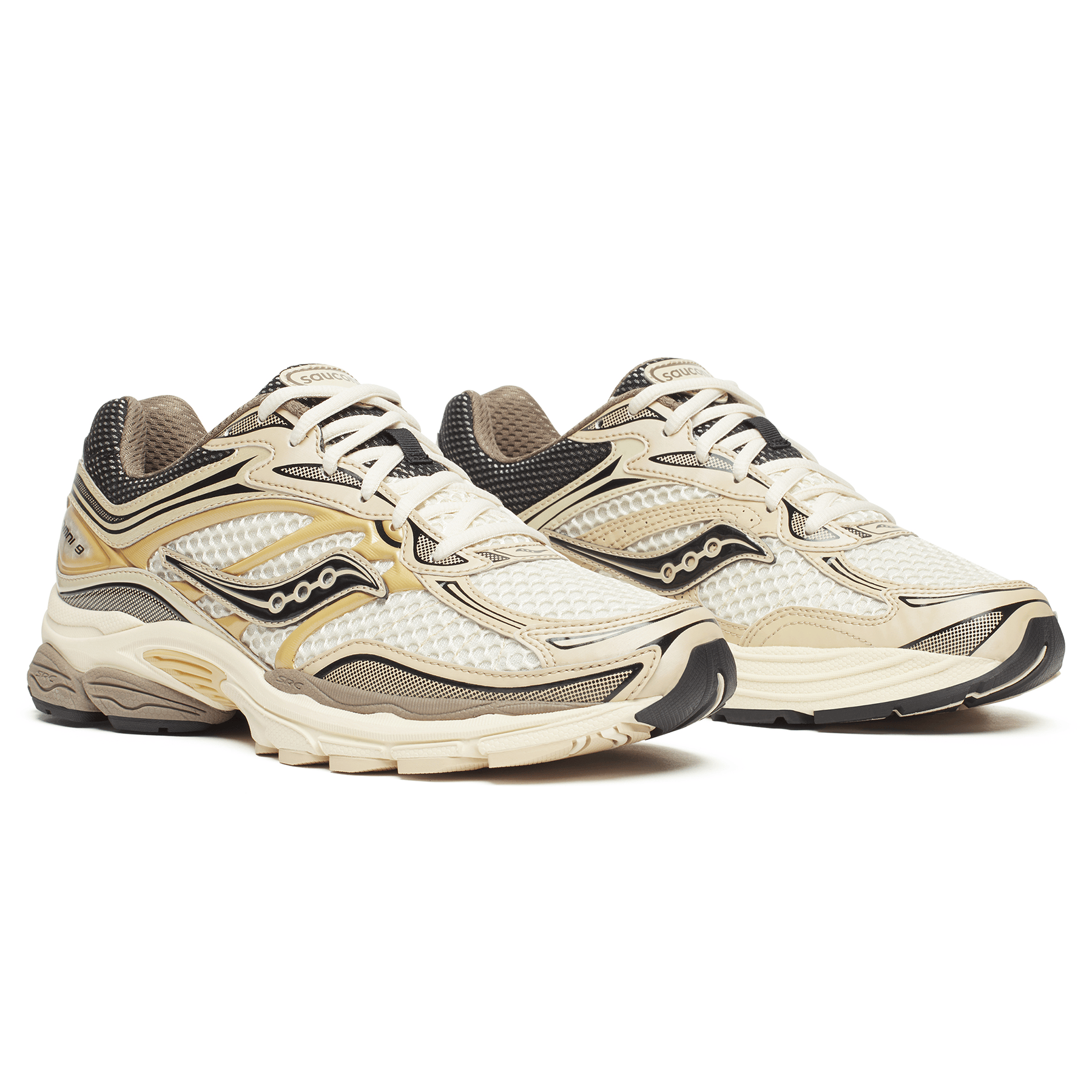 Saucony Progrid Omni 9 'Gold' — UK 1 — Back View