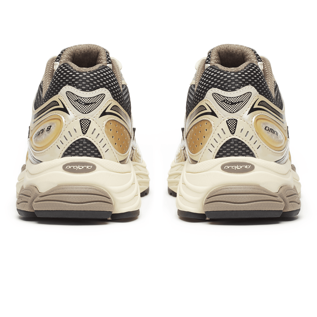 Saucony Progrid Omni 9 'Gold' — UK 1 — Top View