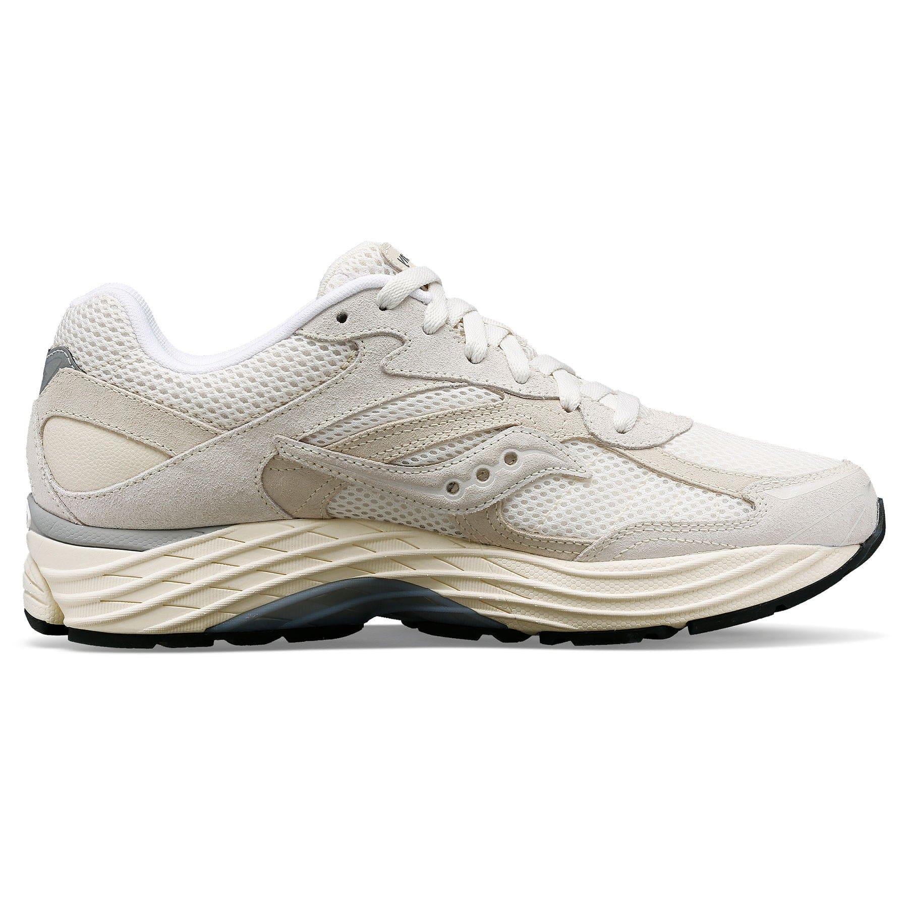 Saucony ProGrid Omni 9 'White' — UK 1 — Side View