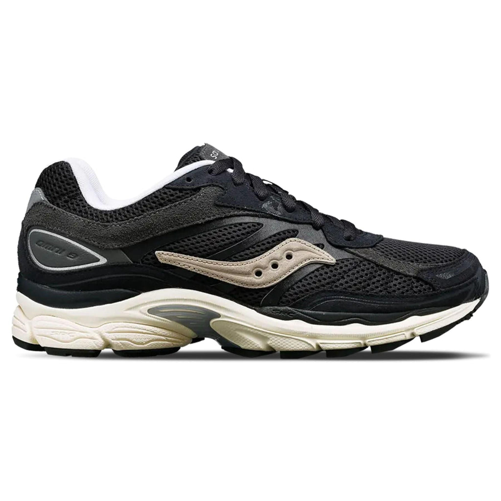 Saucony OG ProGrid Omni 9 Premium 'Navy' — UK 1 — Side View