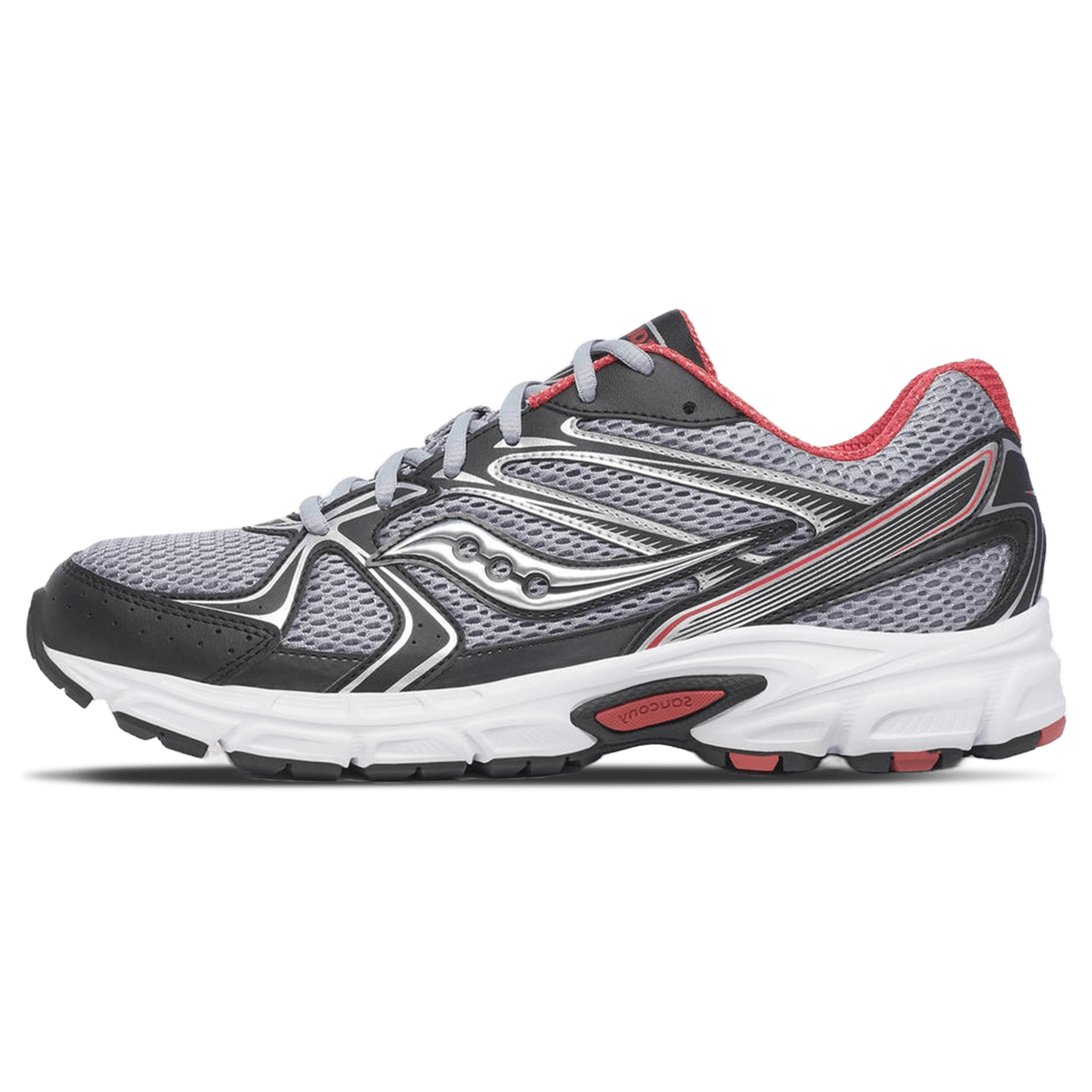 Saucony Ride Millennium 'Grey Black' — UK 1 — Front View