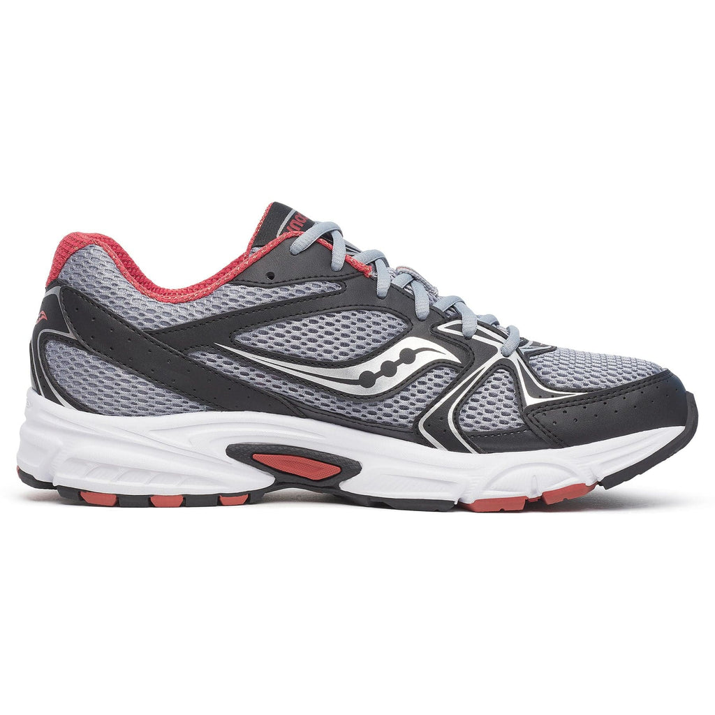 Saucony Ride Millennium 'Grey Black' — UK 1 — Side View