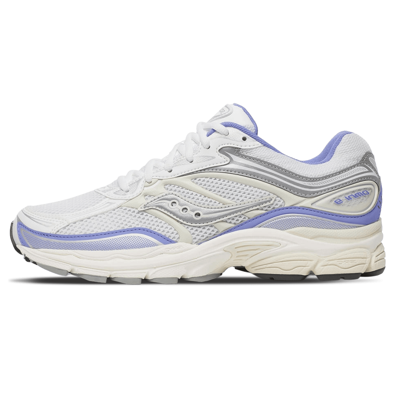 Saucony Progrid Omni 9 'White Purple' — UK 1 — Front View