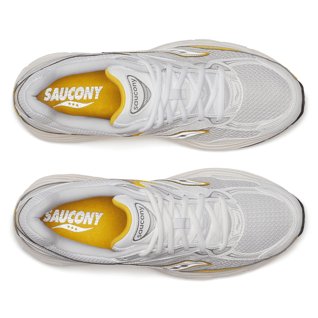 Saucony Progrid Omni 9 TMY 'Ivory Pollen' — UK 1 — Detail View