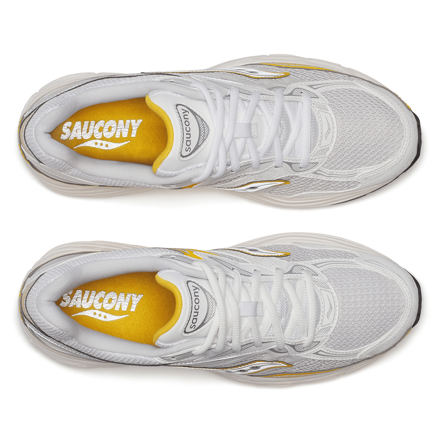 Saucony Progrid Omni 9 TMY 'Ivory Pollen' — UK 1 — Detail View