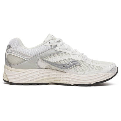 Saucony ProGrid Omni 9 'White Silver' — UK 1 — Side View