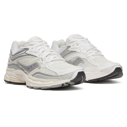 Saucony ProGrid Omni 9 'White Silver' — UK 1 — Back View