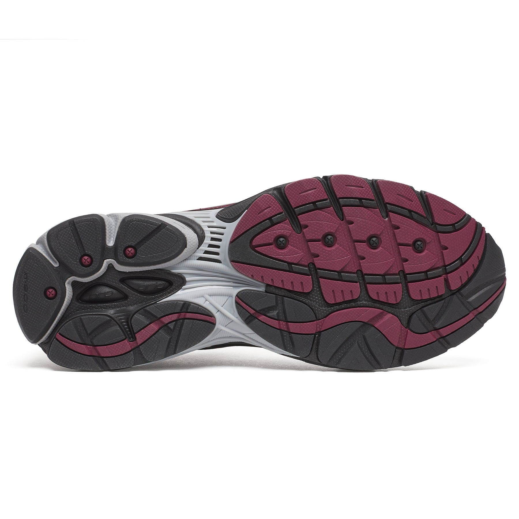 Saucony ProGrid Omni 9 'Tan Maroon' — UK 1 — Detail View