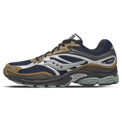 Saucony ProGrid Omni 9 'Brown Navy' — UK 1 — Front View