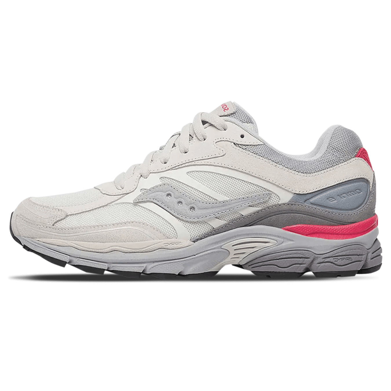 Saucony ProGrid Omni 9 Premium 'Ivory Grey' — UK 1 — Front View
