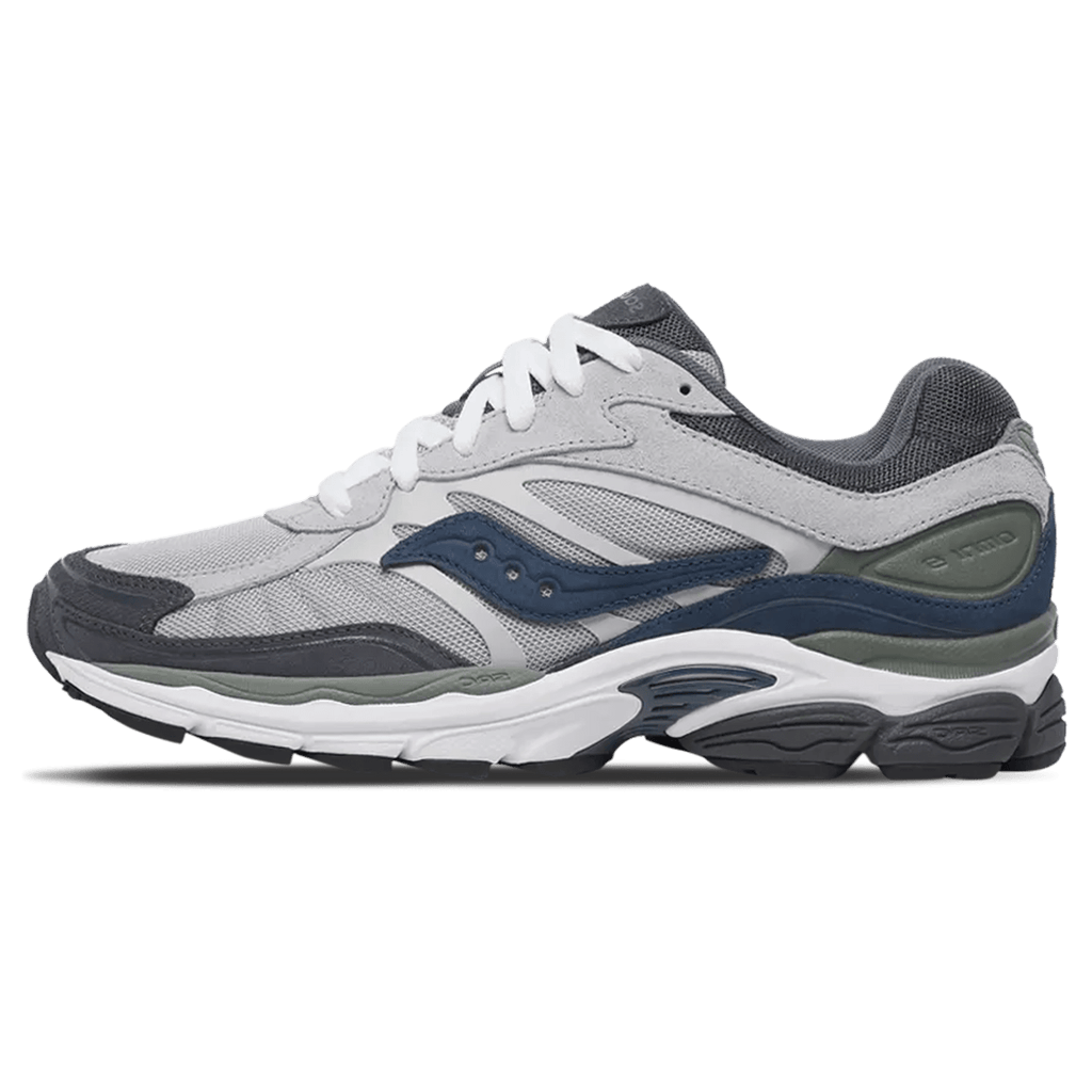 Saucony ProGrid Omni 9 Premium 'Grey Agave' — UK 1 — Front View