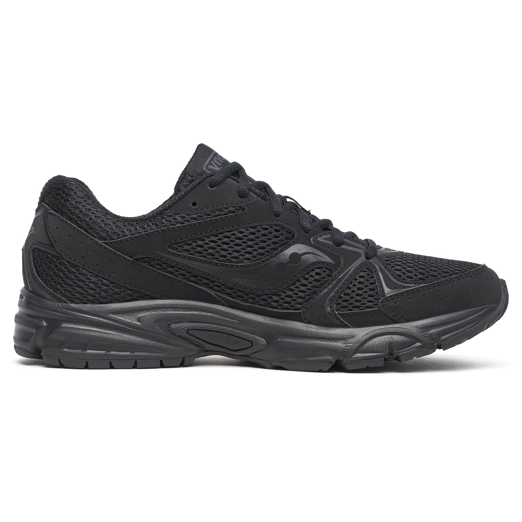 Saucony Ride Millennium 'Black' — UK 1 — Side View