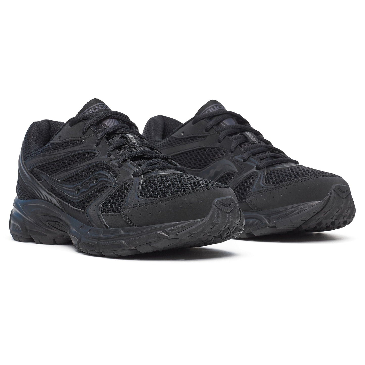 Saucony Ride Millennium 'Black' — UK 1 — Top View