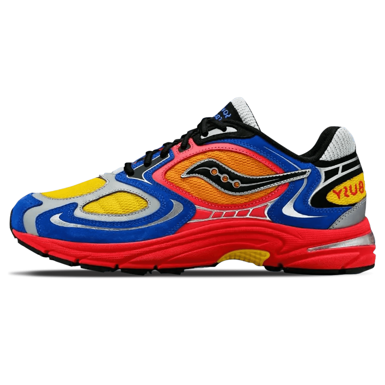 Jae Tips x Saucony Grid Jazz 9 'I Love You But I'm Busy' — UK 1 — Front View