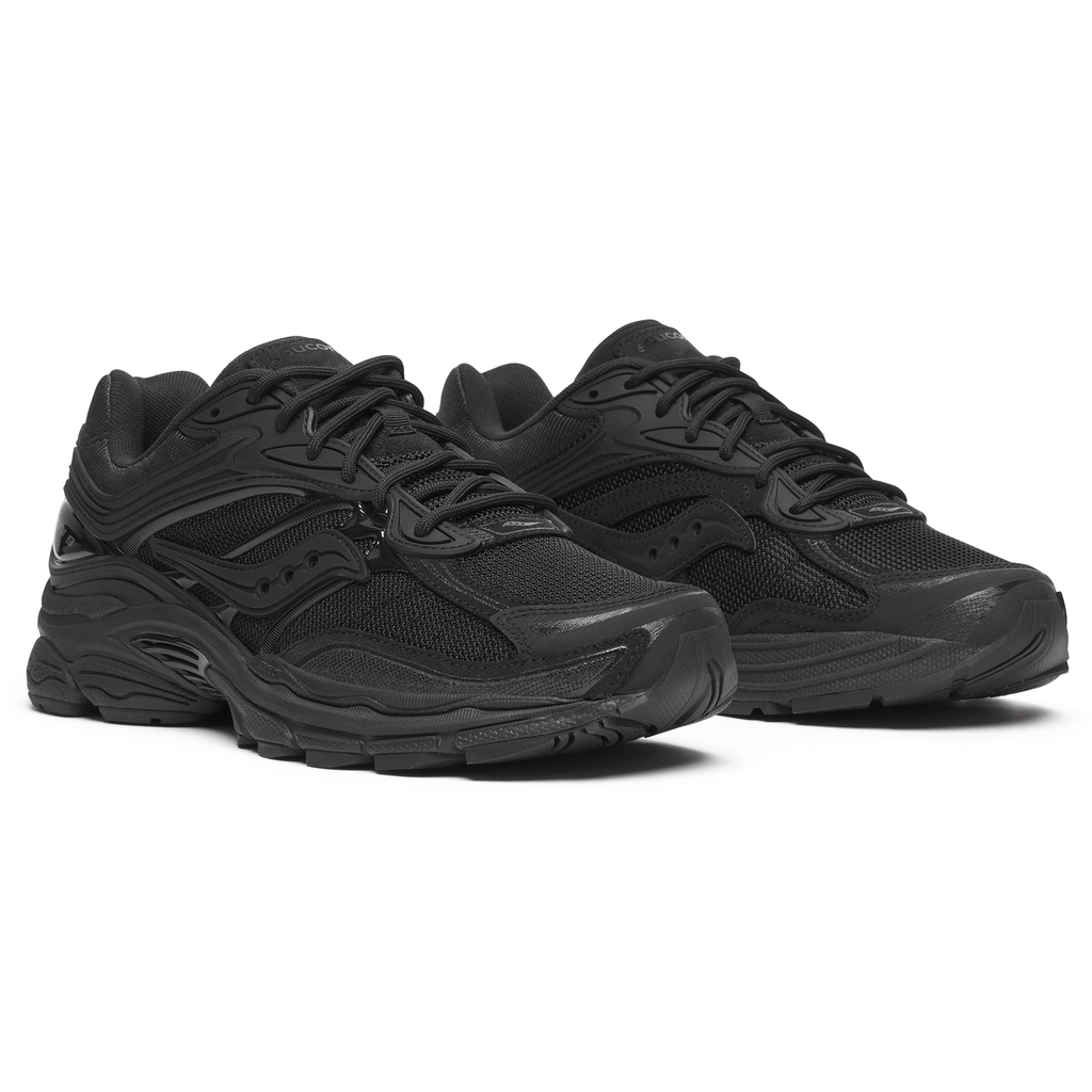 Saucony Progrid Omni 9 Armor 'Black' — UK 1 — Back View