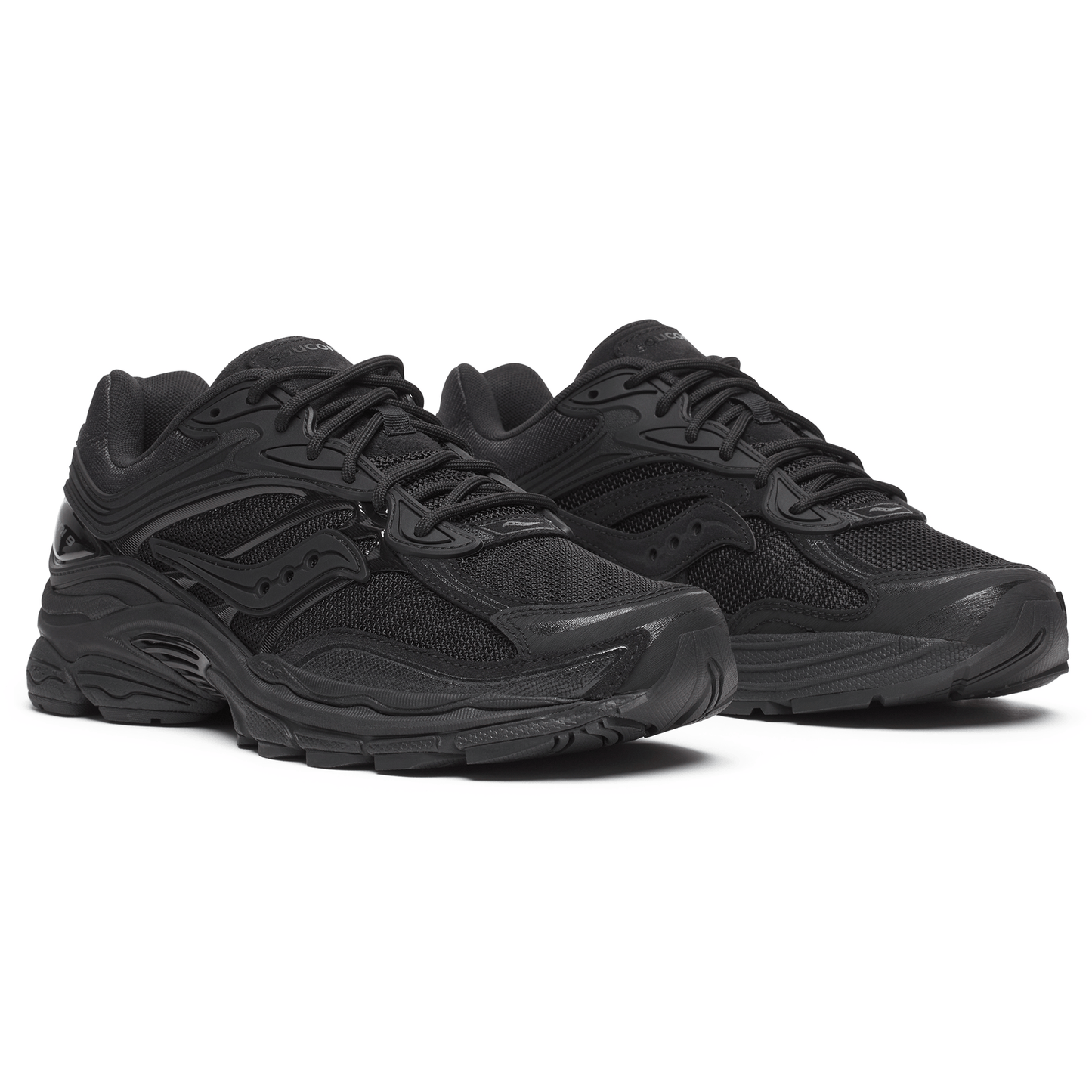 Saucony Progrid Omni 9 Armor 'Black' — UK 1 — Back View