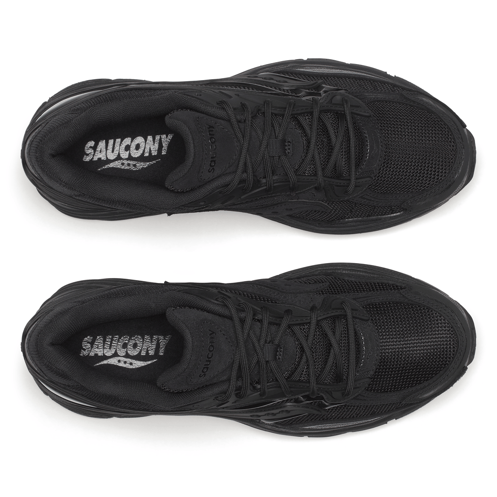 Saucony Progrid Omni 9 Armor 'Black' — UK 1 — Detail View