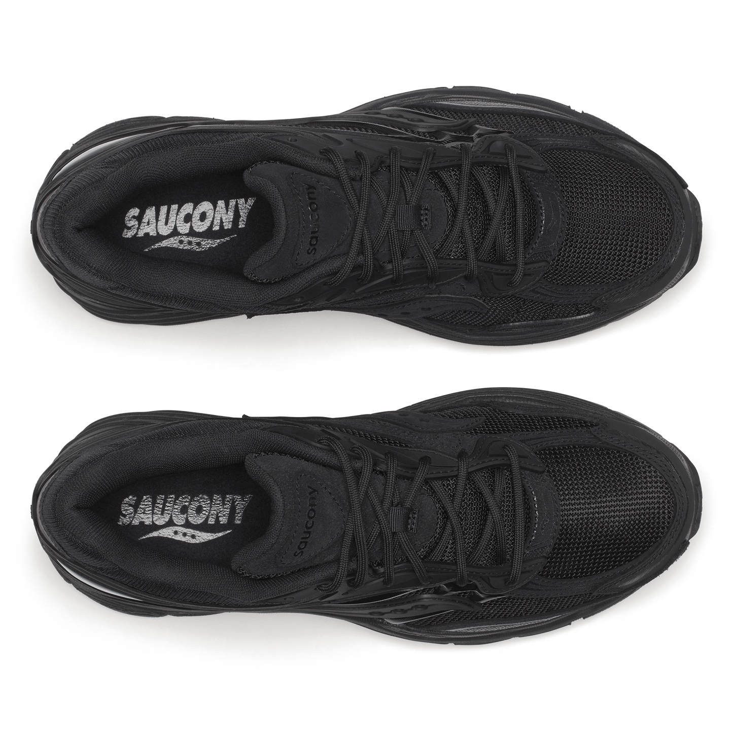 Saucony Progrid Omni 9 Armor 'Black' — UK 1 — Detail View