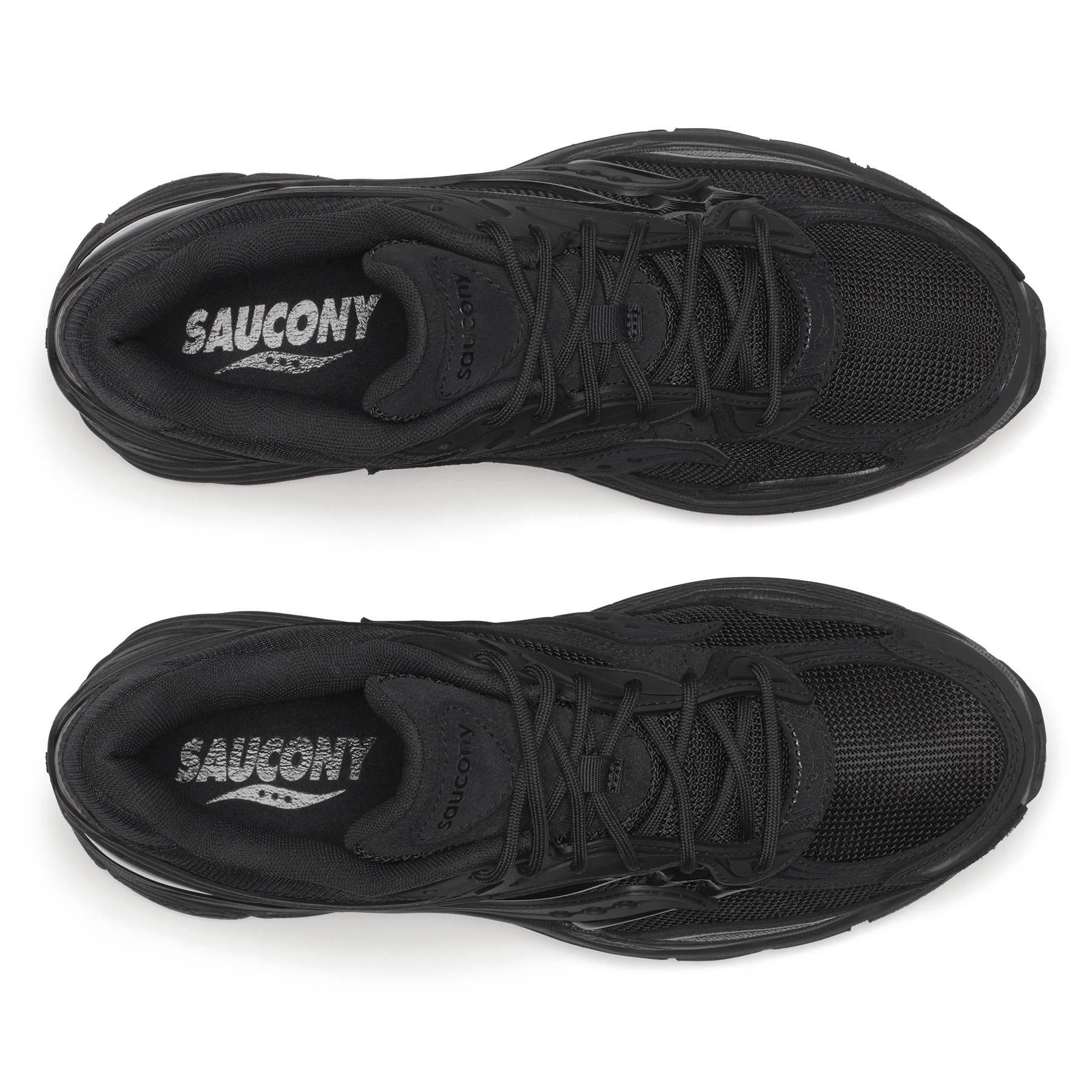 Saucony Progrid Omni 9 Armor 'Black' — UK 1 — Detail View