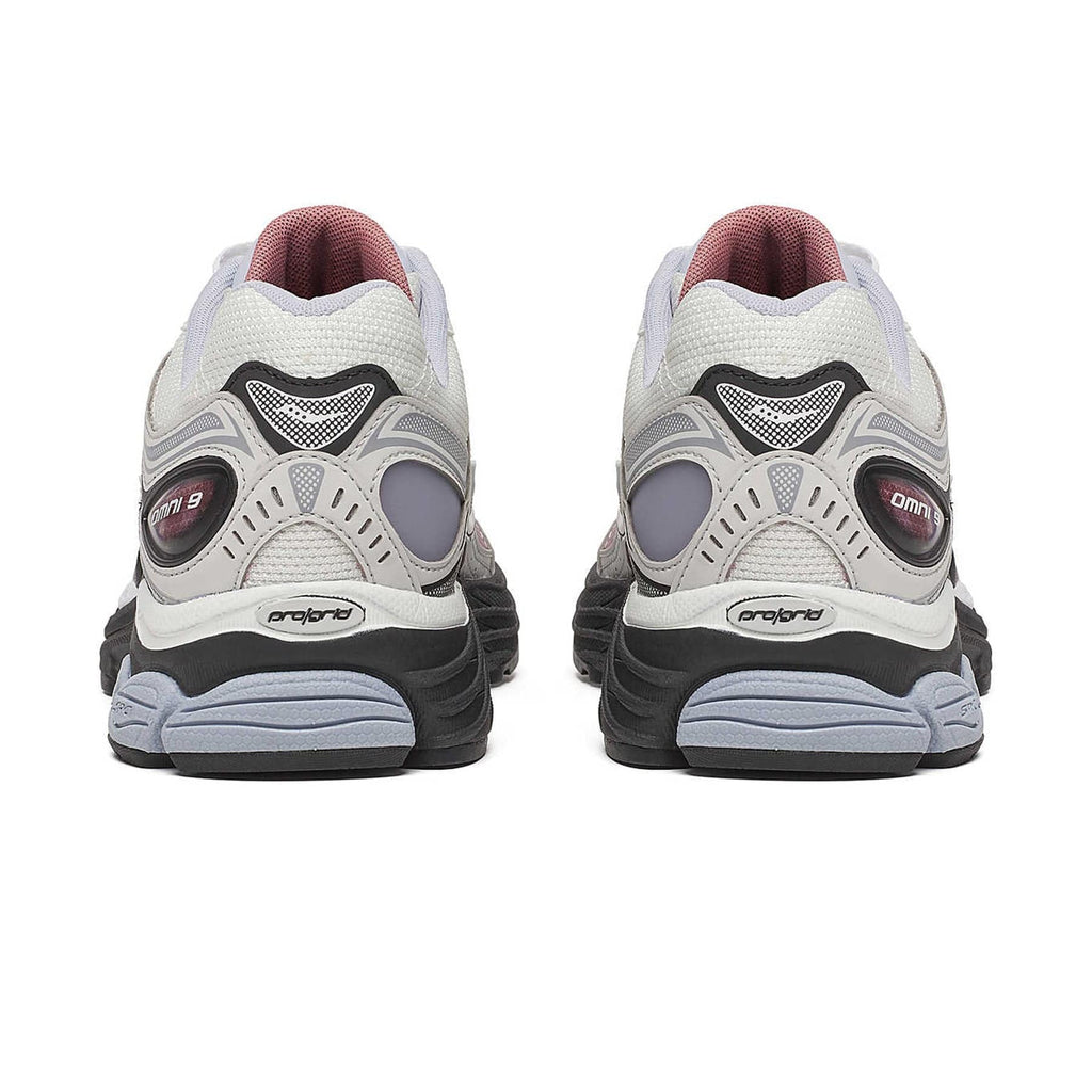 Saucony ProGrid Omni 9 'Red Fade' — UK 1 — Top View