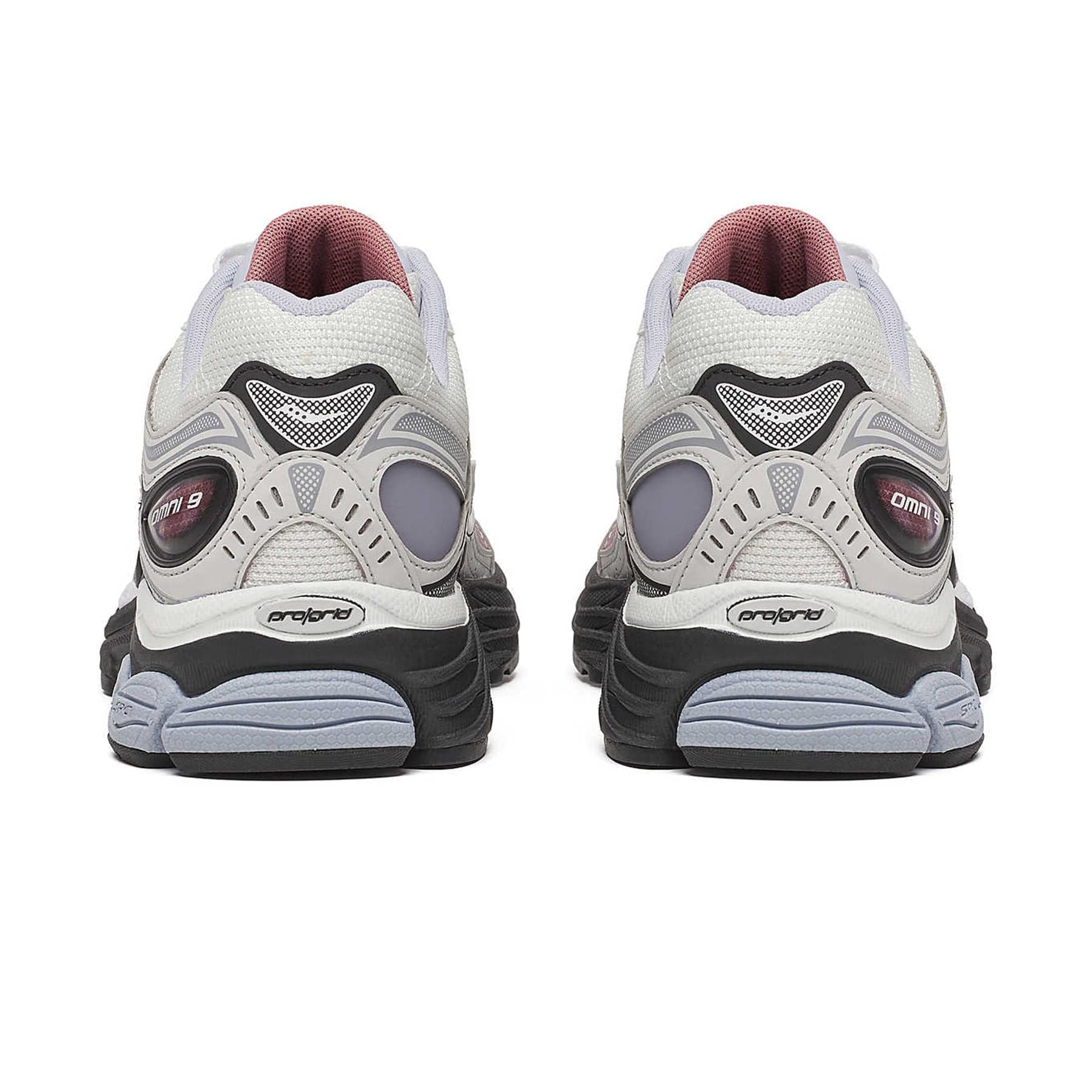 Saucony ProGrid Omni 9 'Red Fade' — UK 1 — Top View
