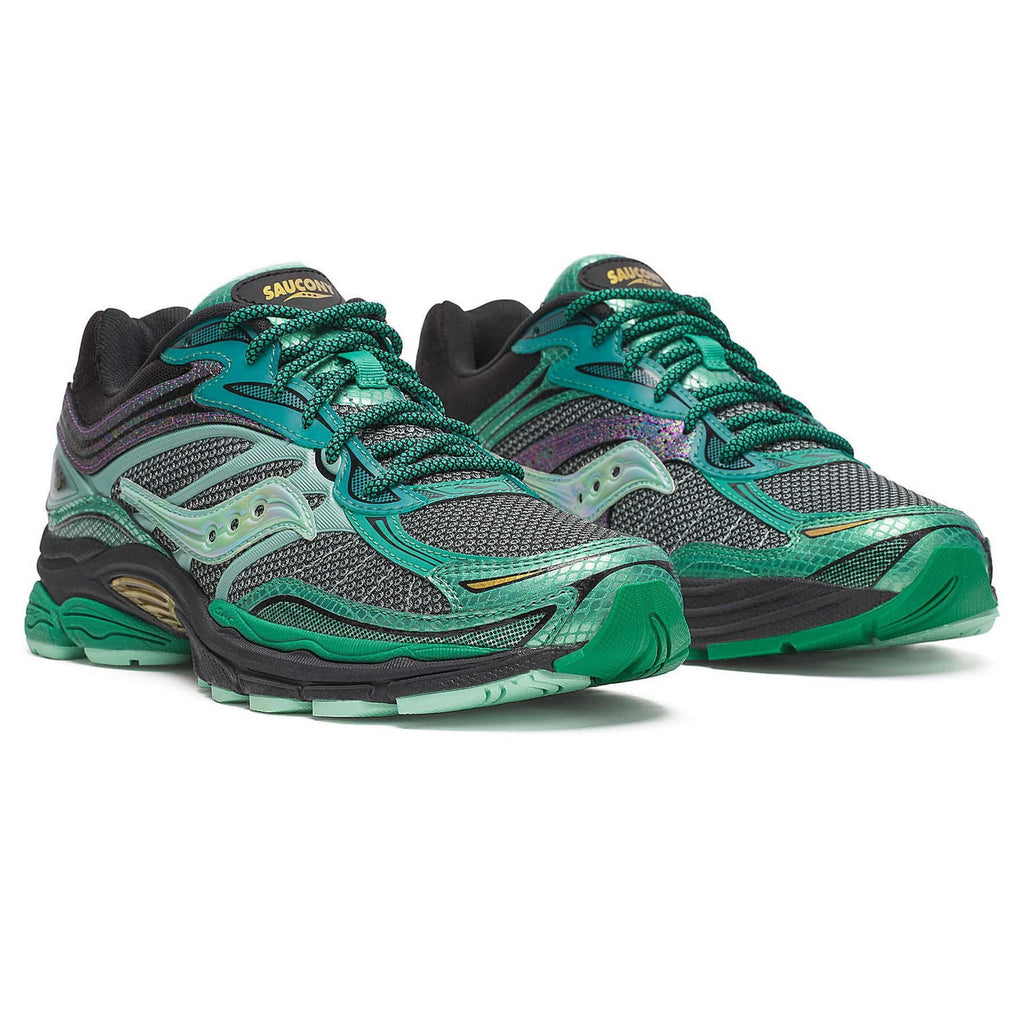 Saucony ProGrid Omni 9 'Glowaconstrictor' — UK 1 — Side View