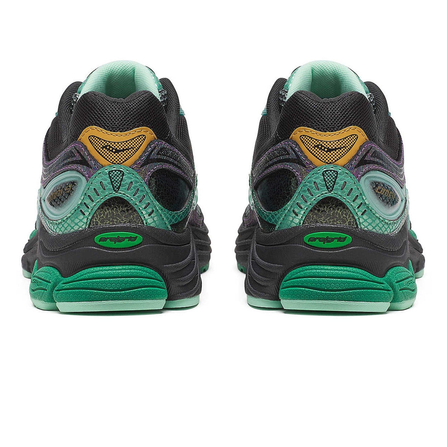 Saucony ProGrid Omni 9 'Glowaconstrictor' — UK 1 — Top View