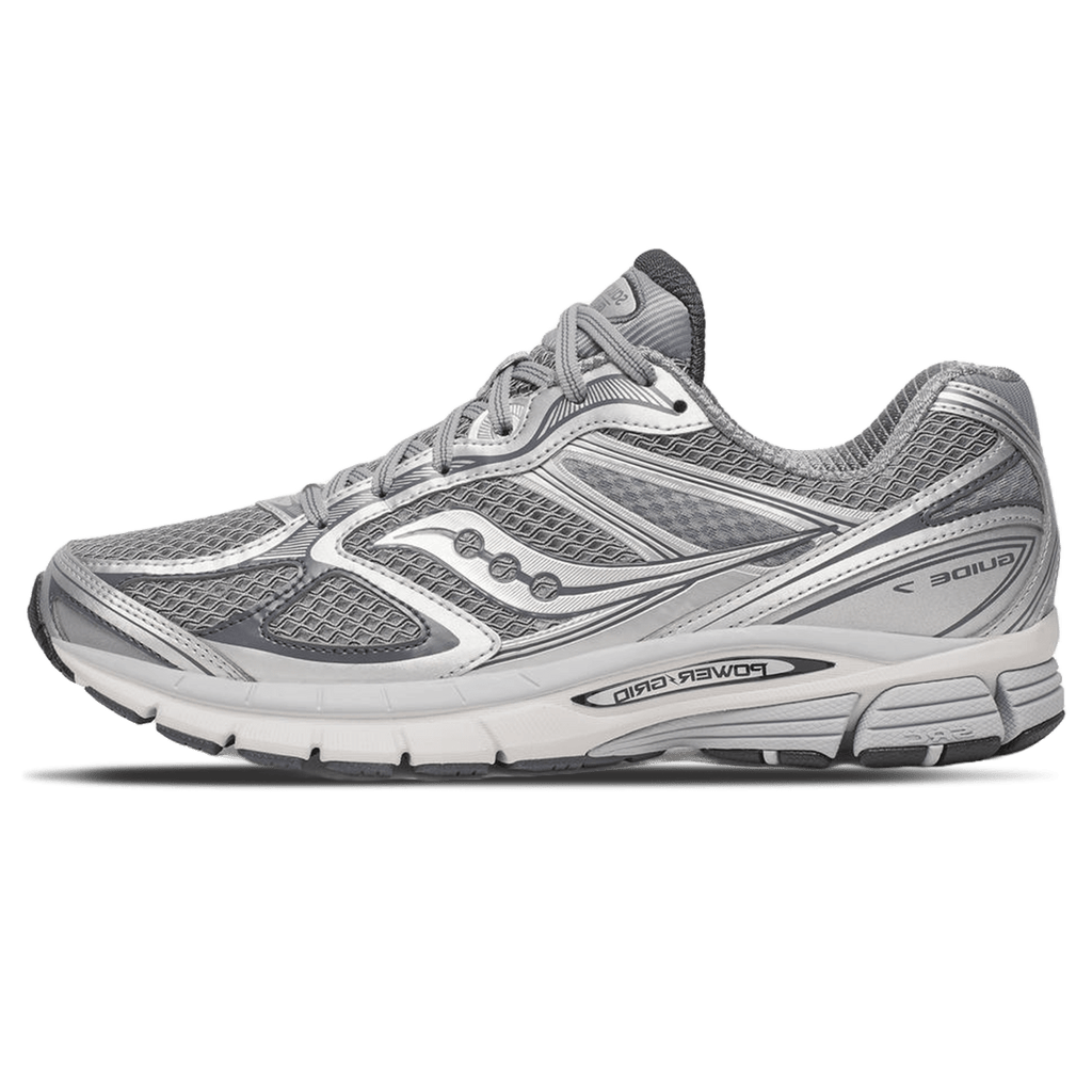 Saucony Progrid Guide 7 'Grey Silver' — UK 1 — Front View