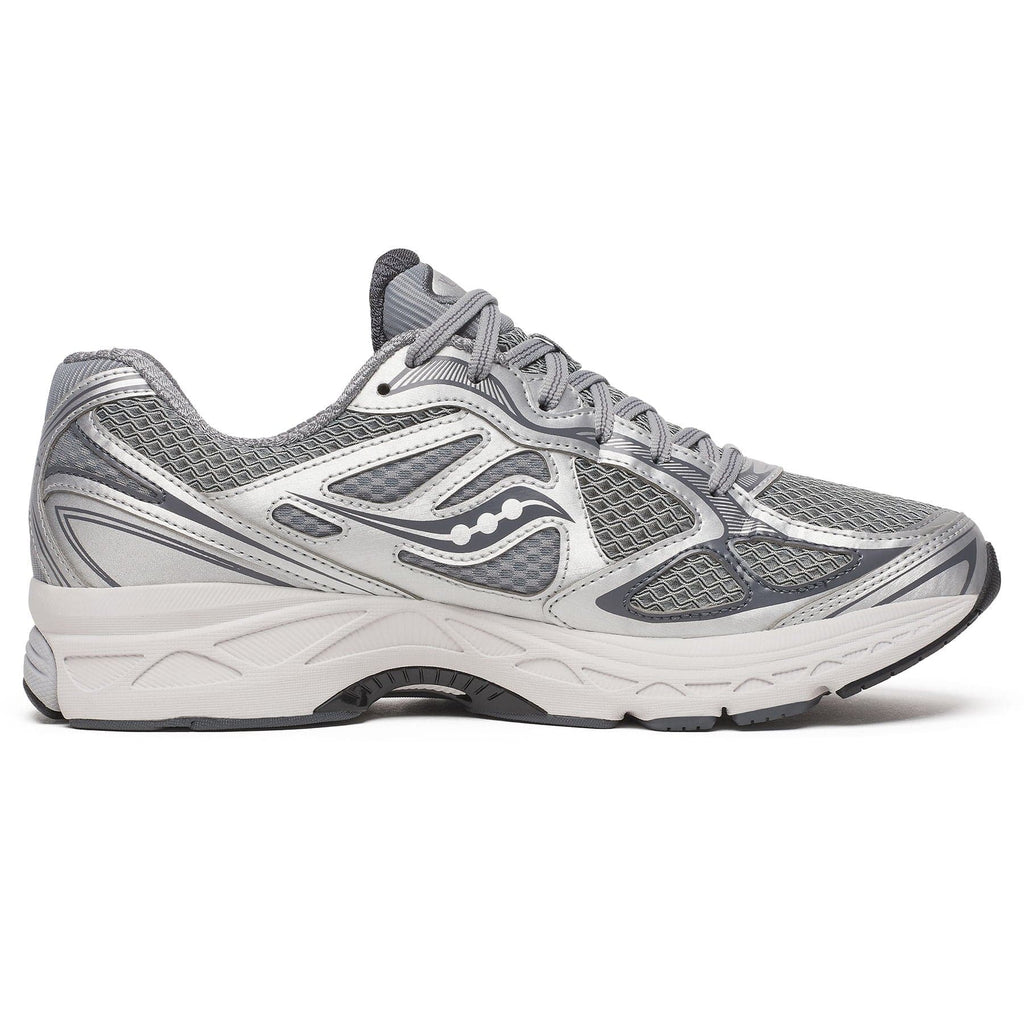 Saucony Progrid Guide 7 'Grey Silver' — UK 1 — Side View