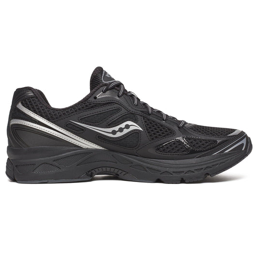 Saucony ProGrid Guide 7 'Black Silver' — UK 1 — Side View