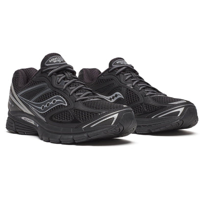 Saucony ProGrid Guide 7 'Black Silver' — UK 1 — Back View