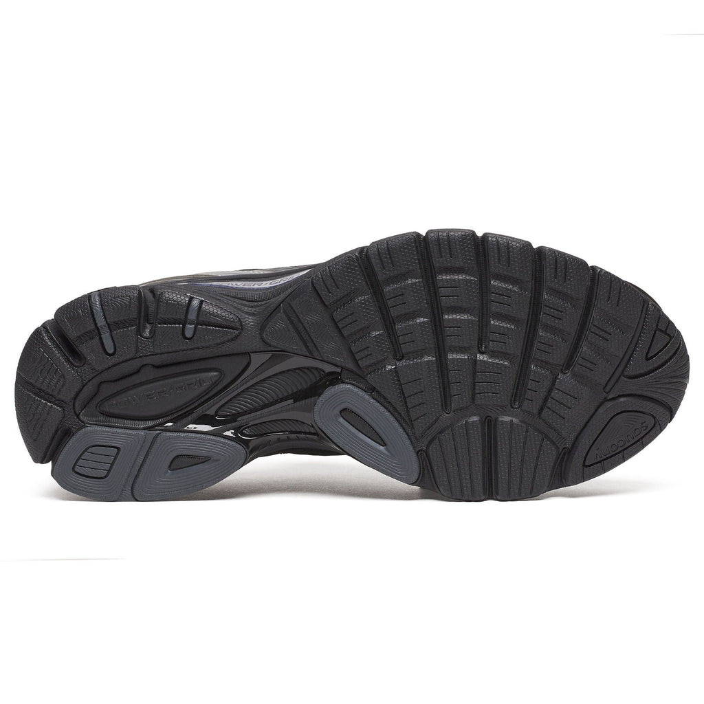 Saucony ProGrid Guide 7 'Black Silver' — UK 1 — Detail View
