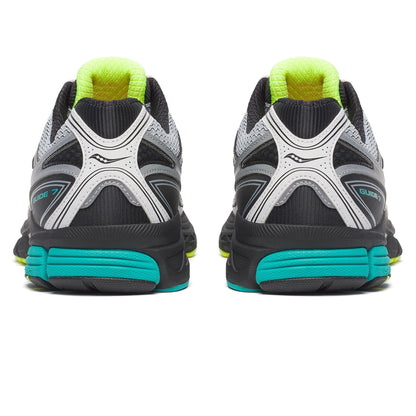 Saucony ProGrid Guide 7 'White Teal Mutant' — UK 1 — Back View