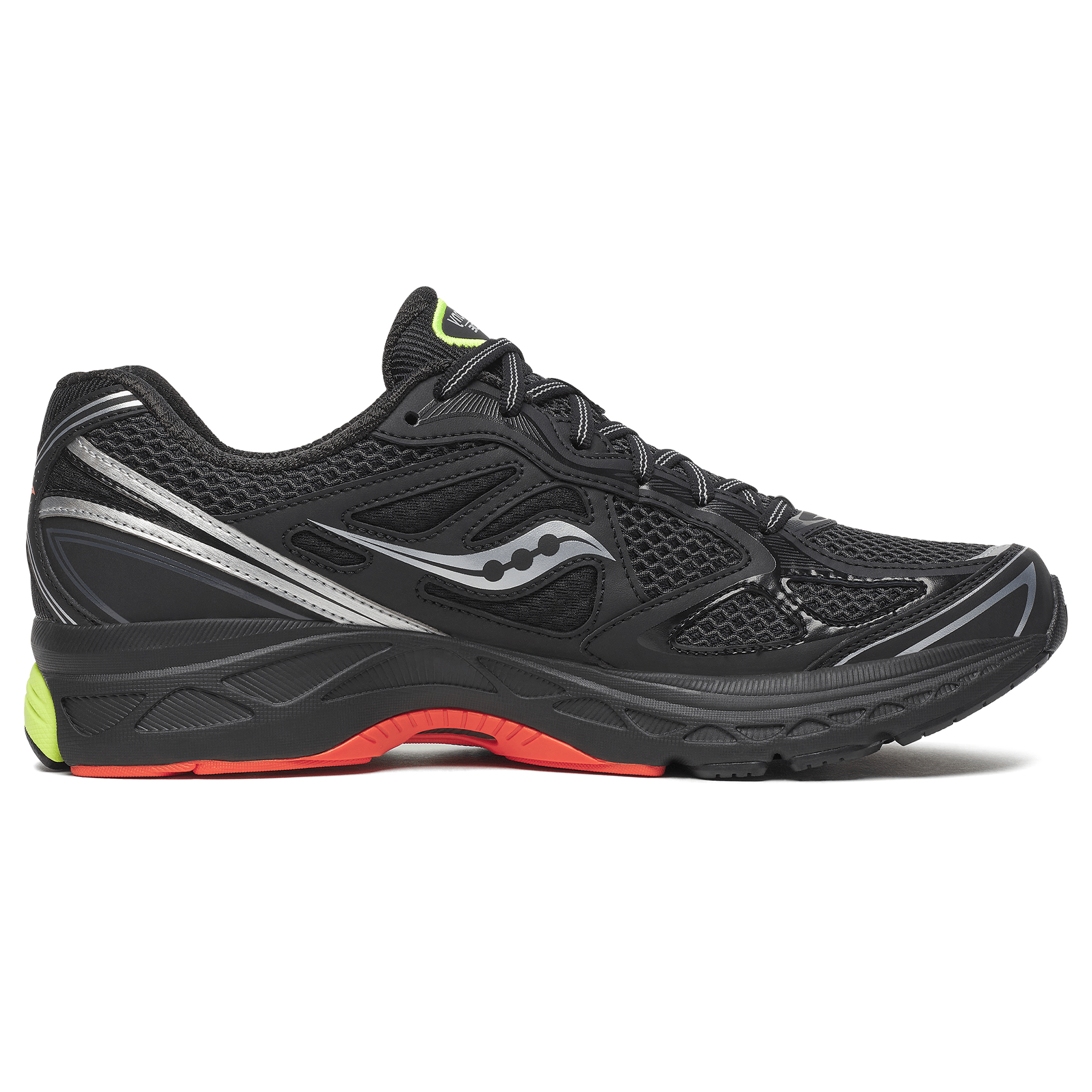 Saucony Progrid Guide 7 'Black Multi' — UK 1 — Side View