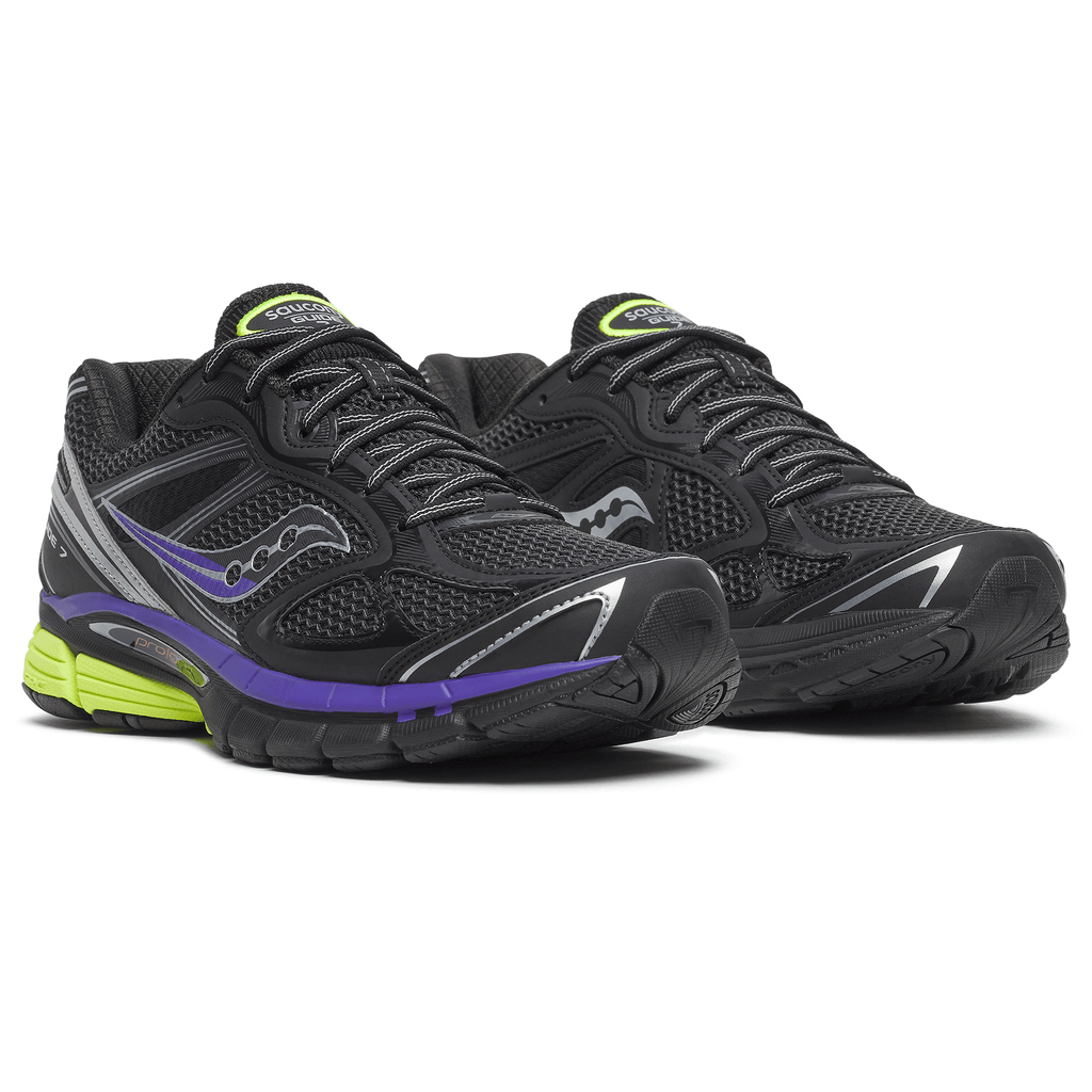 Saucony Progrid Guide 7 'Black Multi' — UK 1 — Back View