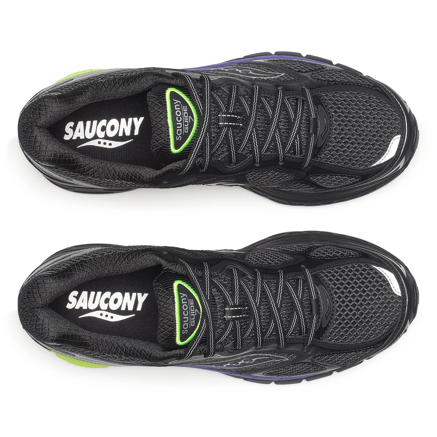 Saucony Progrid Guide 7 'Black Multi' — UK 1 — Detail View