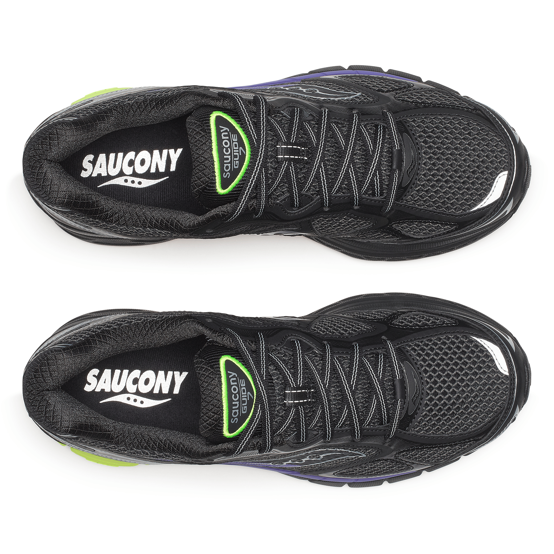 Saucony Progrid Guide 7 'Black Multi' — UK 1 — Detail View