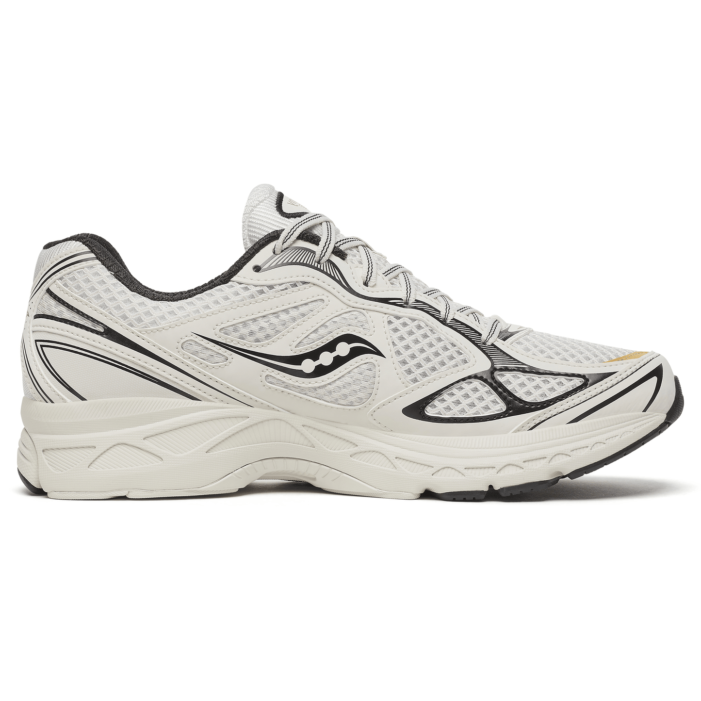 Saucony Progrid Guide 7 'Onyx Gold' — UK 1 — Side View
