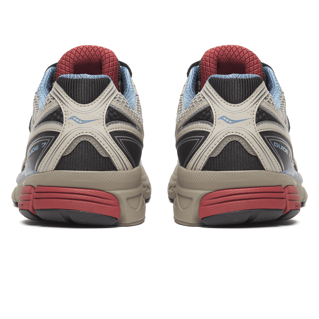 Saucony Progrid Guide 7 'Taupe Black' — UK 1 — Top View