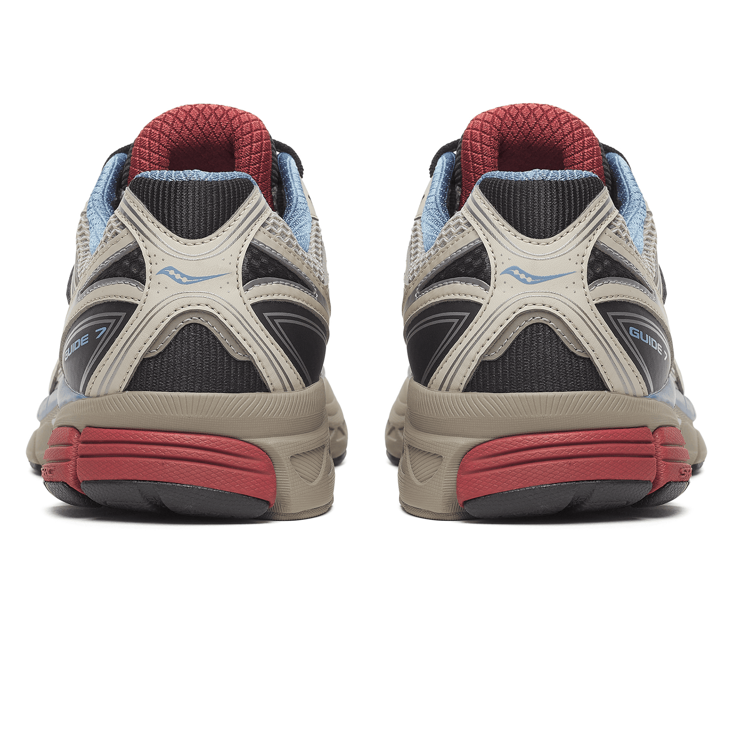 Saucony Progrid Guide 7 'Taupe Black' — UK 1 — Top View
