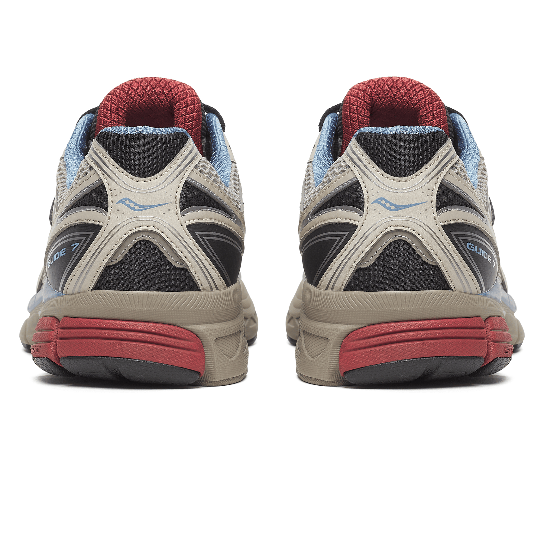 Saucony Progrid Guide 7 'Taupe Black' — UK 1 — Top View