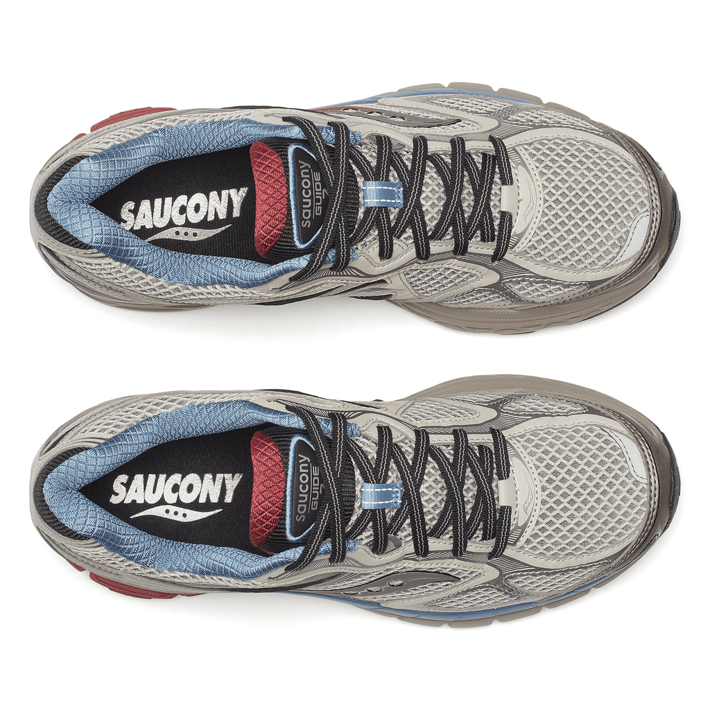 Saucony Progrid Guide 7 'Taupe Black' — UK 1 — Detail View
