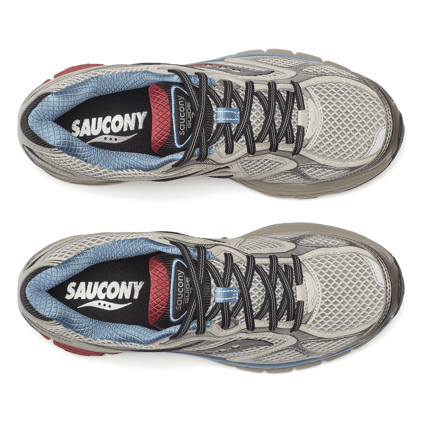 Saucony Progrid Guide 7 'Taupe Black' — UK 1 — Detail View