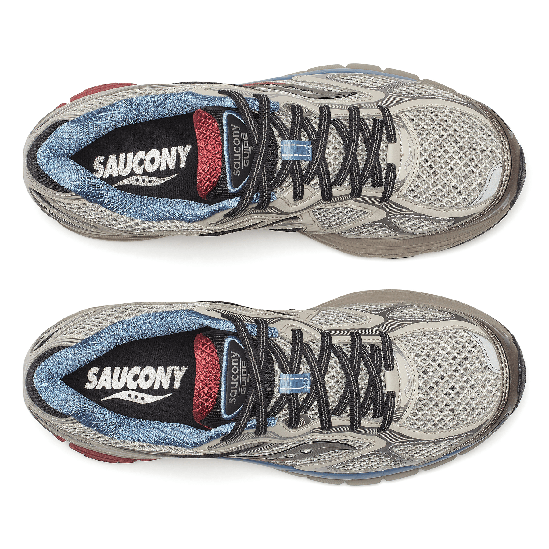 Saucony Progrid Guide 7 'Taupe Black' — UK 1 — Detail View