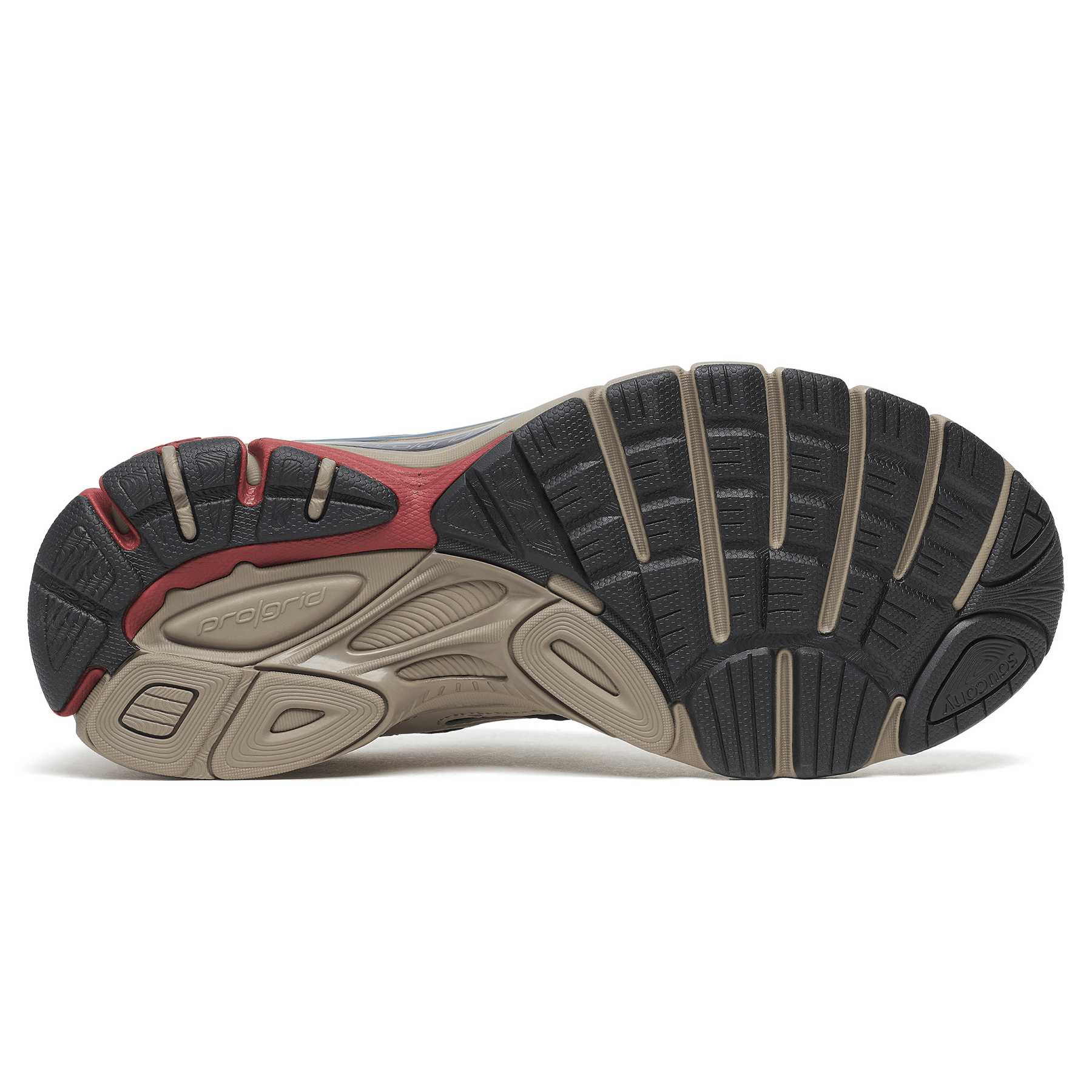 Saucony Progrid Guide 7 'Taupe Black' — UK 1 — Lifestyle View