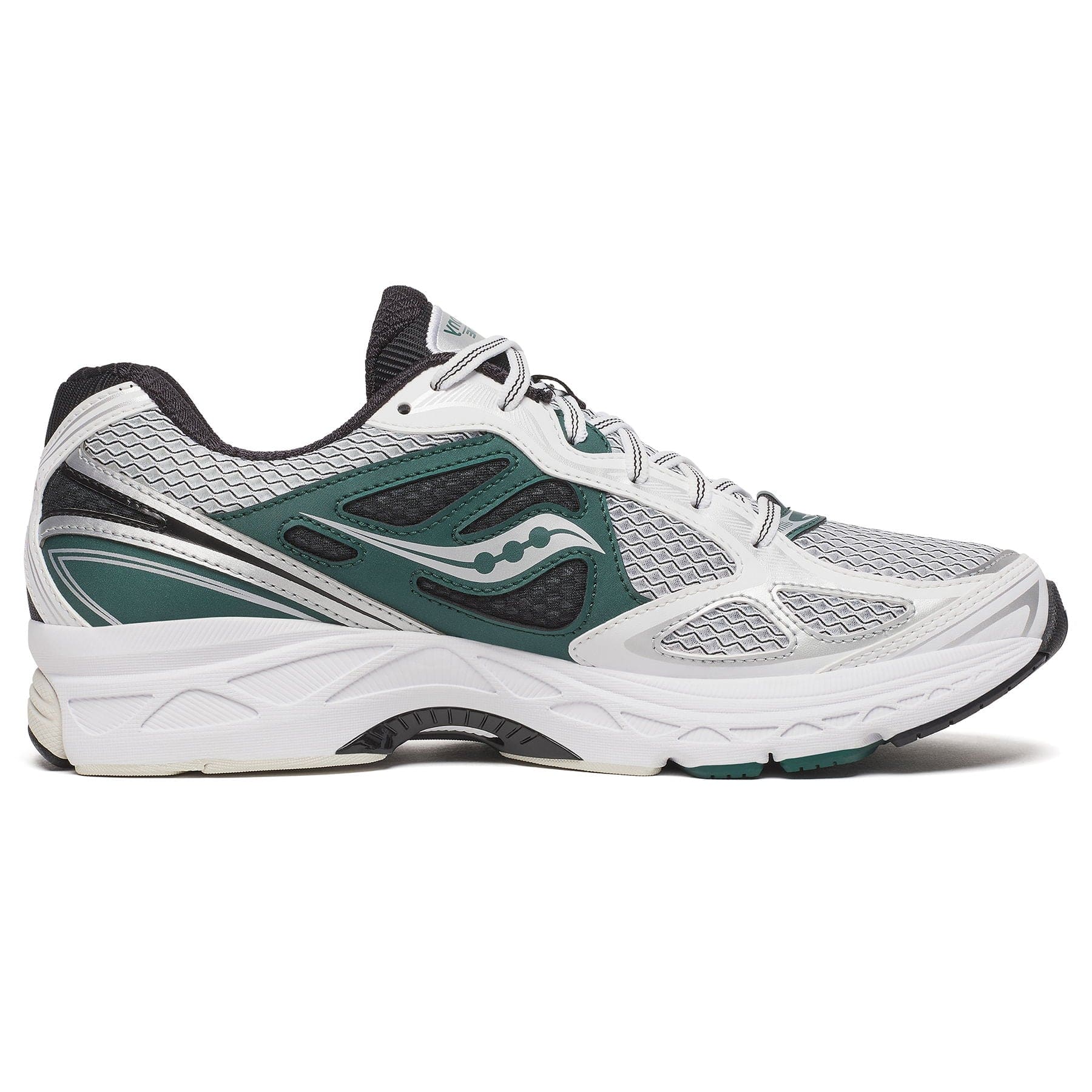 Saucony ProGrid Guide 7 'White Pine' — UK 1 — Side View