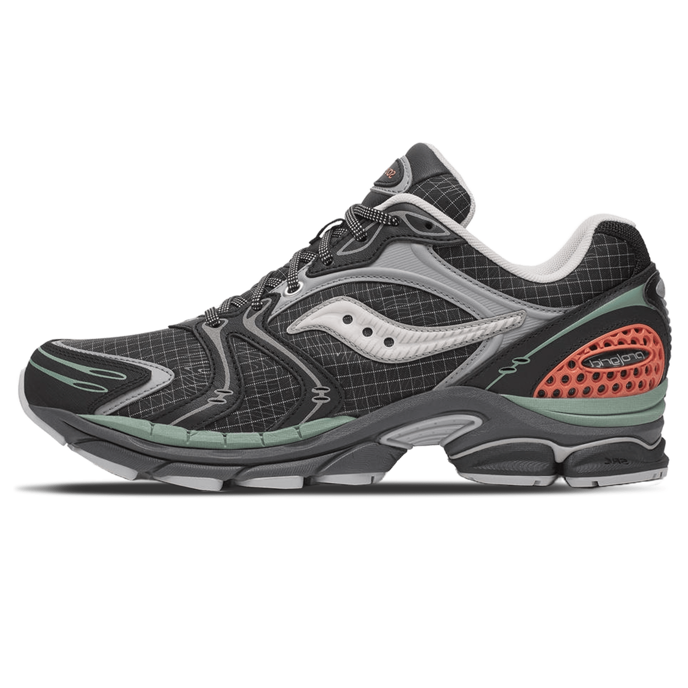 Saucony ProGrid Triumph 4 'Shadow Silver' — UK 1 — Front View