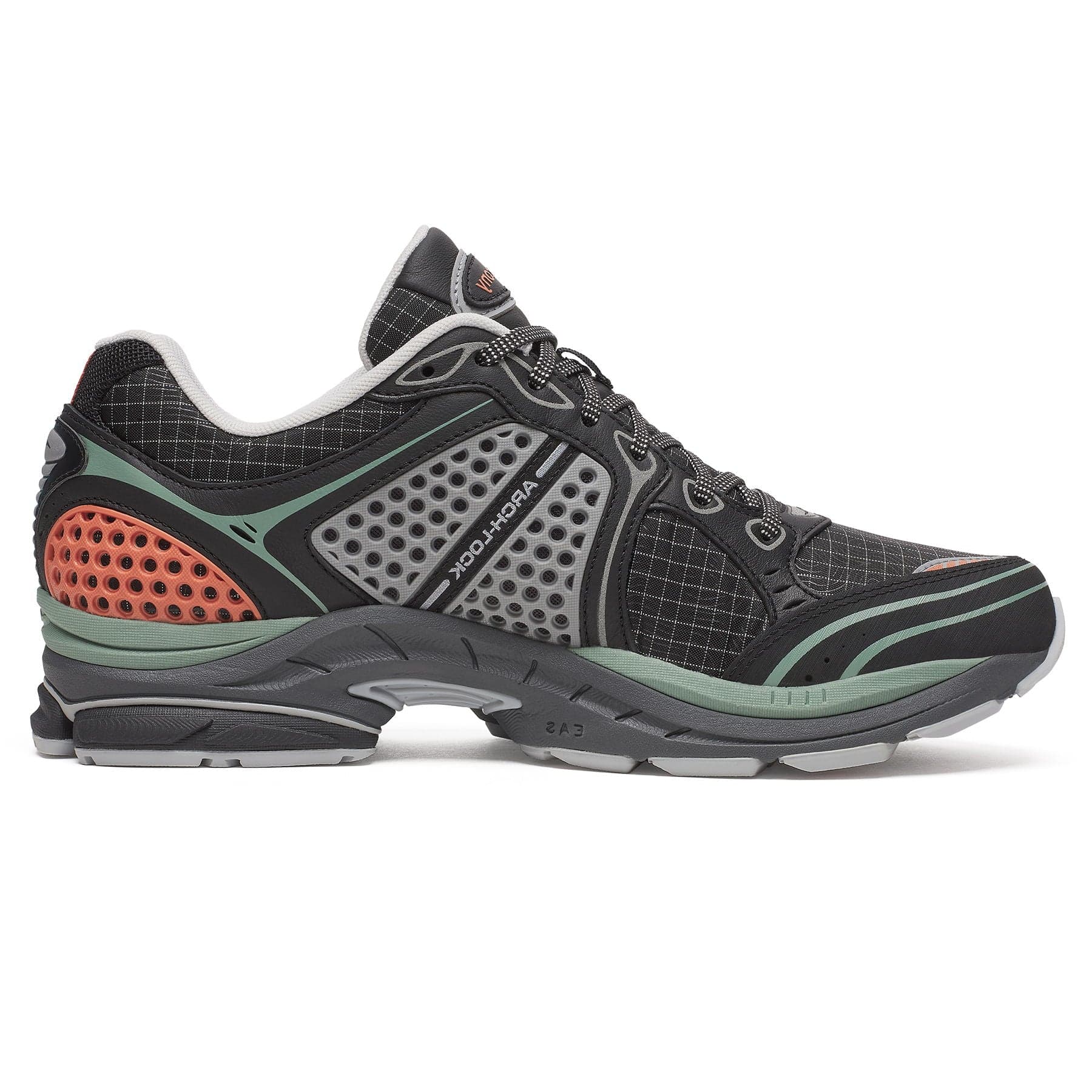 Saucony ProGrid Triumph 4 'Shadow Silver' — UK 1 — Side View